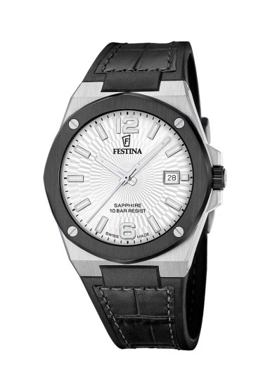 RELOJ F22001/1 FESTINA SWISS PLATEADO HOMBRE VALLEY - 1
