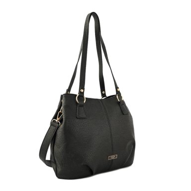 CARTERA TOTE TRES DIVISIONES GRANDE ZAHARA NEGRO - 2