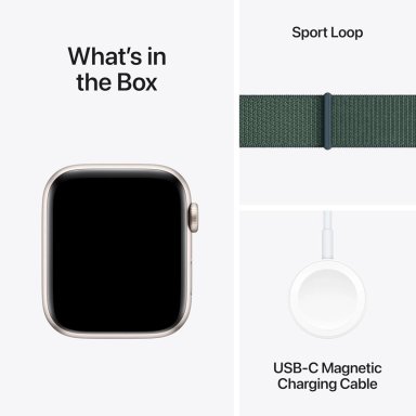 APPLE WATCH SE GPS 2GEN 40MM ALUMINUM CASE SPORT LOOP LAKE GREEN BLANCO ESTELAR - 3