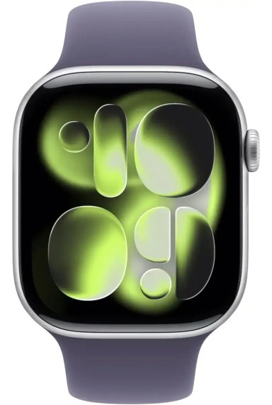 APPLE WATCH SERIES 11 GPS 46MM SPORT BAND M/L PLATA - 3