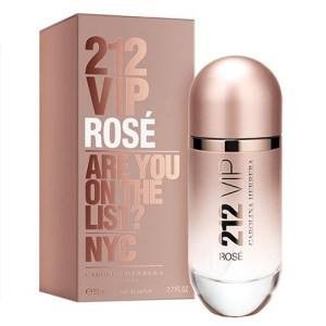 PERFUME CAROLINA HERRERA 212 VIP ROSE MUJER EDP 80 ML - 1