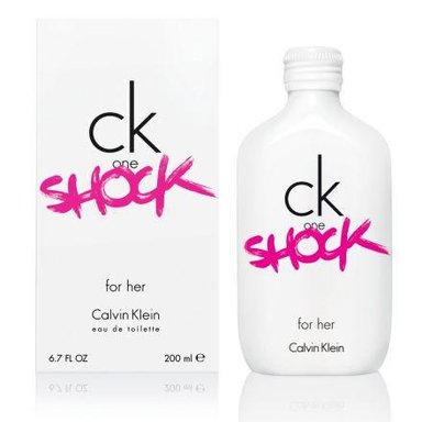 PERFUME CALVIN KLEIN CK ONE SHOCK MUJER EDT 100 ML - 1