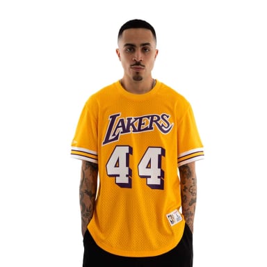 POLERA NBA LAKERS JERRY W 72 MITCHELL AND NESS - 1