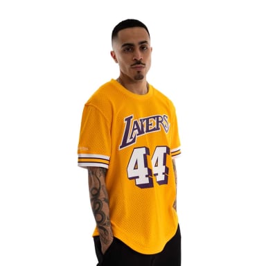 POLERA NBA LAKERS JERRY W 72 MITCHELL AND NESS - 4