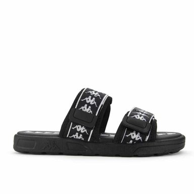 SANDALIAS UNISEX KAPPA 222 BANDA ASTER NEGRO BLANCO - 1