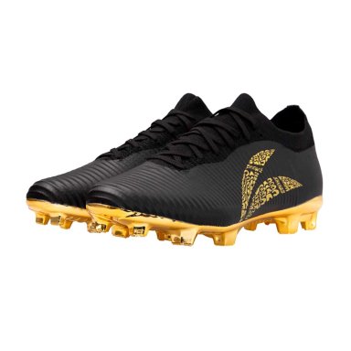 ZAPATILLAS HOMBRE FUTBOL WINGS NEGRO-DORADO CAC1KE - 4