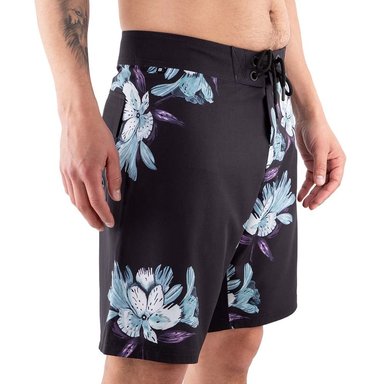 TRAJE DE BAÑO HOMBRE FLOW NEGRO HANG LOOSE - 3