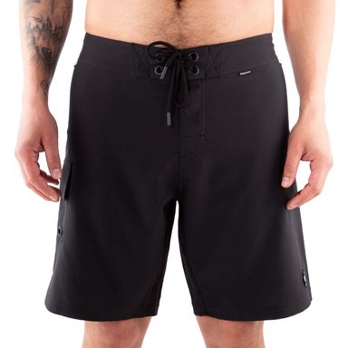 TRAJE DE BAÑO HOMBRE CLEAN NEGRO HANG LOOSE - 1