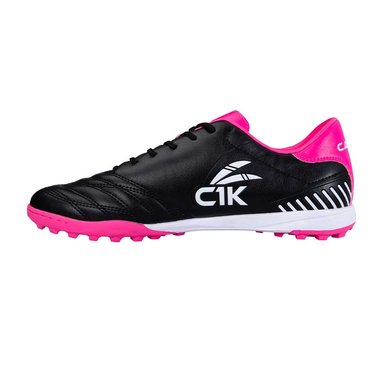 ZAPATILLAS BABY FUTBOL TURF NEGRO FUCSIA FINTA CAC1KE - 2