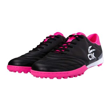ZAPATILLAS BABY FUTBOL TURF NEGRO FUCSIA FINTA CAC1KE - 4