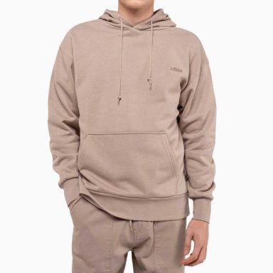 POLERON HOODIE CONS HOMBRE CONVERSE BEIGE - 4