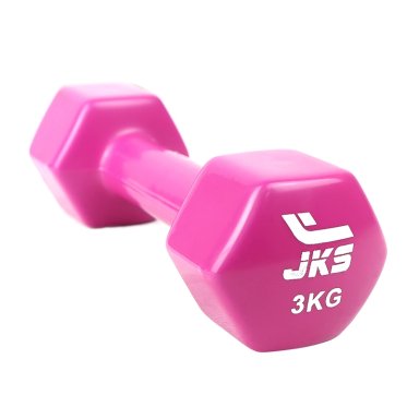 MANCUERNA HEXAGONAL VINILIO JKS ROSADO 3KG UNIDAD - 2