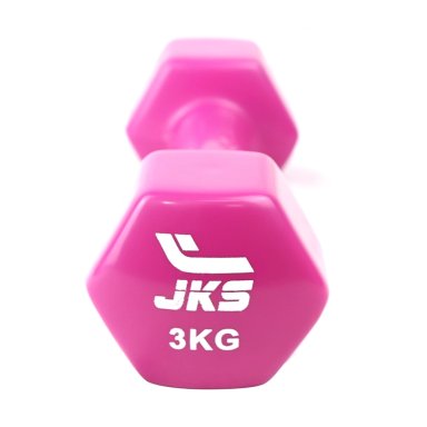 MANCUERNA HEXAGONAL VINILIO JKS ROSADO 3KG UNIDAD - 4