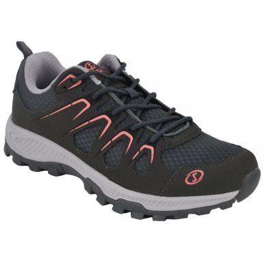 ZAPATILLA MUJER OUTDOOR SPALDING CAÑA BAJA ZFO3006 NEGRO ROSA - 2