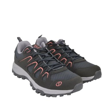 ZAPATILLA MUJER OUTDOOR SPALDING CAÑA BAJA ZFO3006 NEGRO ROSA - 4