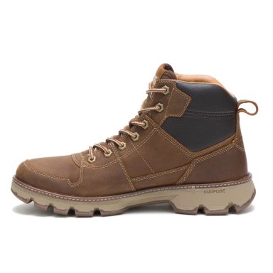 ZAPATILLA BOTIN CAT HOMBRE WATERPROOF MERIDIAN BROWN SUGAR - 2