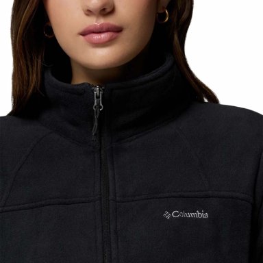 POLAR MUJER COLUMBIA FAST TREK II JACKET NEGRO - 4