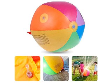 PELOTA PLAYERA LANZA AGUA - 1