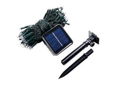 400 LUCES LED SOLAR MULTICOLOR TIPO CASCADA - 3