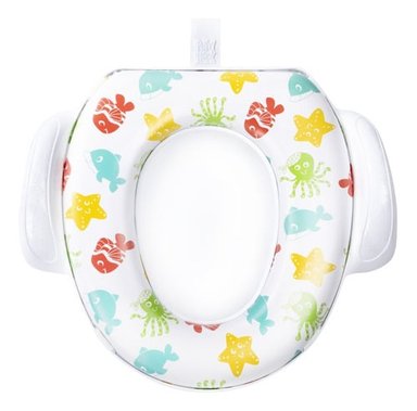 ASIENTO INFANTI ADAPTADOR BAÑO DISEÑO DEL MAR MULTICOLOR - 1