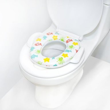 ASIENTO INFANTI ADAPTADOR BAÑO DISEÑO DEL MAR MULTICOLOR - 2