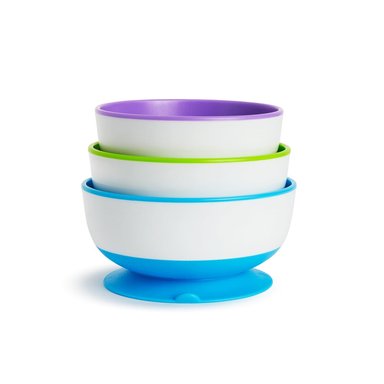 SET INFANTI 3 BOWLS CON ANTIDESLIZANTE MULTICOLOR - 1