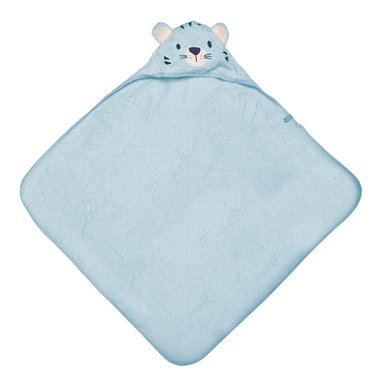 TOALLA INFANTI CAPUCHA TIGRE GRIS - 1