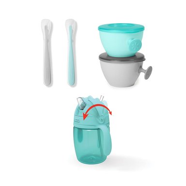 SET SKIP HOP ALIMENTO EASY-FEED MULTICOLOR - 1