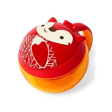 POCILLO SKIP HOP ZOO SNACK FOX ROJO - 1