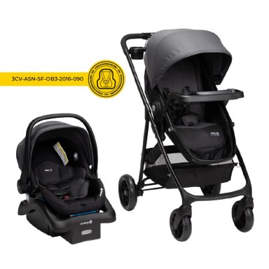 COCHE SAFETY 1ST TRAVEL SYSTEM GROW AND GO ALLOY GRIS - 2