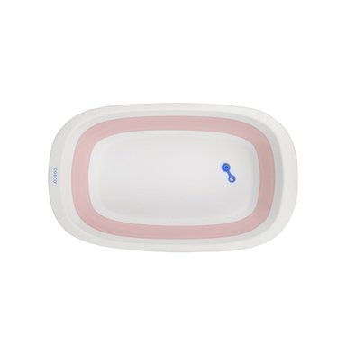 BAÑERA COSCO PLEGABLE ROSADO - 4