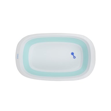 BAÑERA COSCO PLEGABLE VERDE - 4