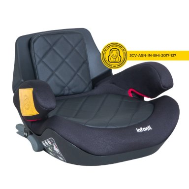 SILLA DE AUTO ALZADOR GO ISOFIX BLACK STONE INFANTI - 2