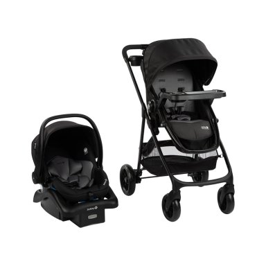 COCHE SAFETY 1ST TRAVEL SYSTEM GROW AND GO NIGHT SKY LIME NEGRO - 1