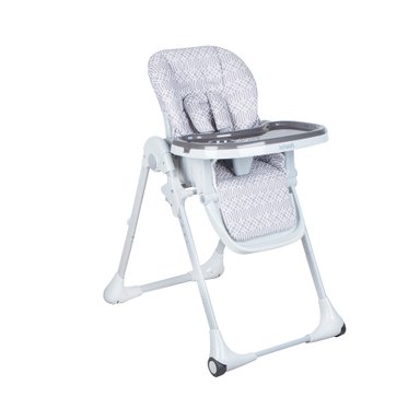 SILLA COMER INFANTI APPETITO PATERN GRIS - 1