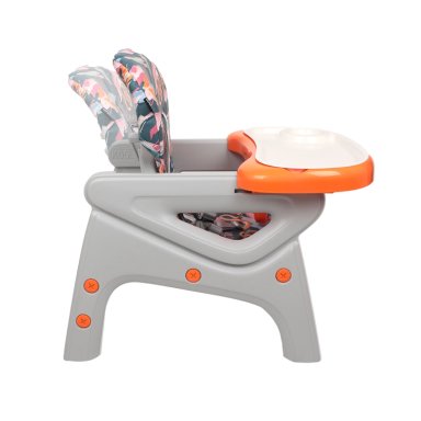 SILLA COMER ALTA SIT-UP PLUS NARANJA/AZUL INFANTI - 7