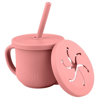 VASO INFANTI 2 EN 1 CON ASAS ROJO - 2