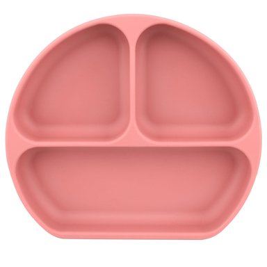PLATO INFANTI CON DIVISIONES ROJO - 1