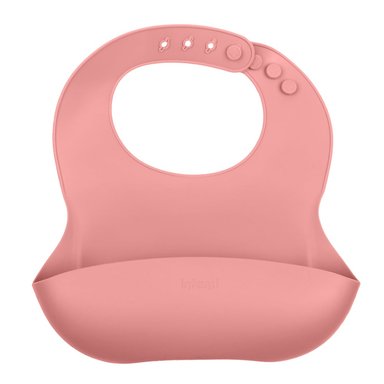 BABERO INFANTI SILICONA ROJO - 2