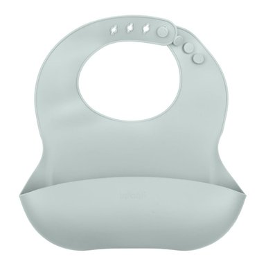 BABERO INFANTI SILICONA AZUL - 2