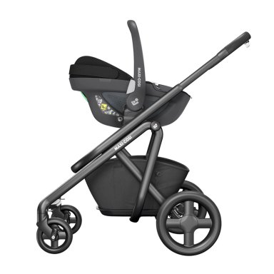 COCHE TRAVEL SYSTEM ZELIA 3 + PEBBLE 360° + FAMILY FIX BLACK - 4