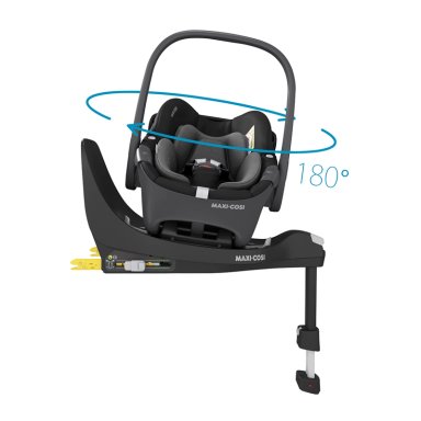 COCHE TRAVEL SYSTEM ZELIA 3 + PEBBLE 360° + FAMILY FIX BLACK - 5