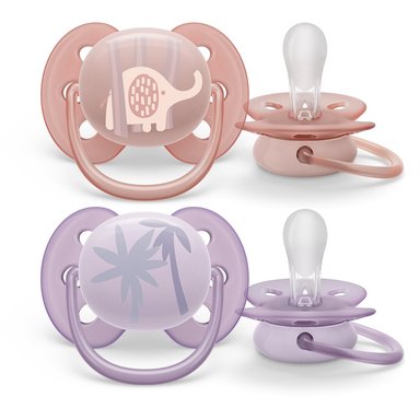CHUPETE ULTRA SOFT 0-6 MESES NIÑA PHILIPS AVENT - 2