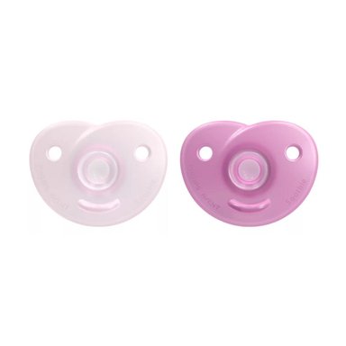 CHUPETE SOOTHIE 0-6M 2 UNIDADES FRAMBUESA/ROSA - 1