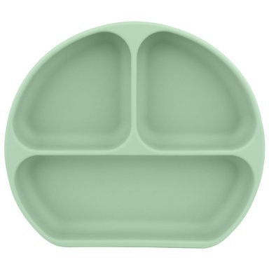 PLATO CON DIVISIONES VERDE INFANTI - 1