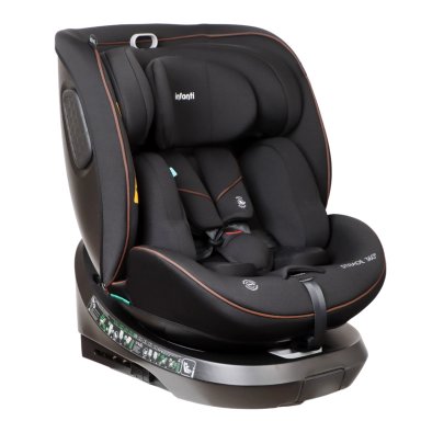 SILLA AUTO CONVERTIBLE STRADE 360° BLACK INFANTI - 1