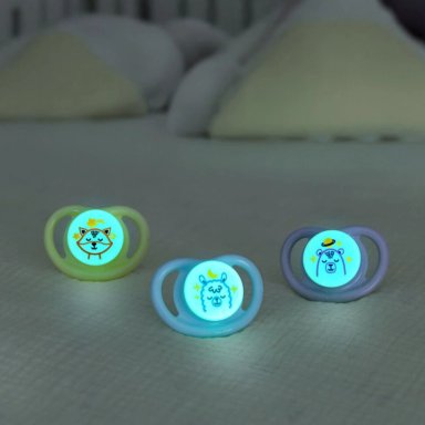 CHUPETE NOCTURNO MINI LIGHT 'TALLA S' (1 PC ) PIGEON - 4