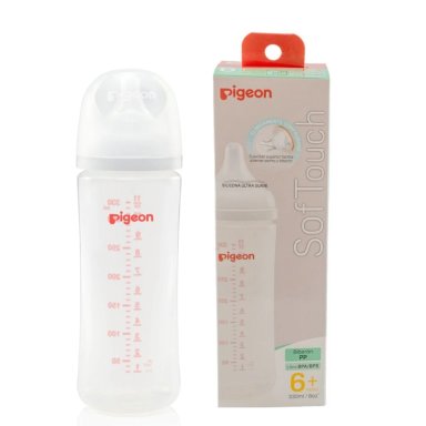 MAMADERA SOFTOUCH PP 330ML PIGEON - 3