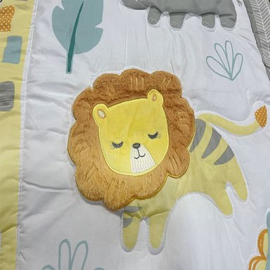 SET CUBRECAMA CUNA + COJIN ANIMALES - 4