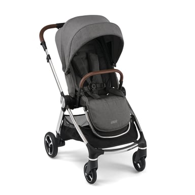 COCHE BBPRO STRADA + PORTA VASOS GRIS - 1